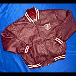 Texas A&M Aggie’s Red Oak Vintage Leather Jacket| Size Large